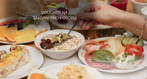 Snídaně pro 1 osobu v Hotelu Rehavital